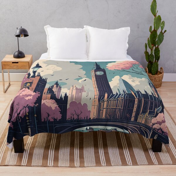 Item preview, City Painting (London) #1 designed and sold by YourMajestyLuna.
