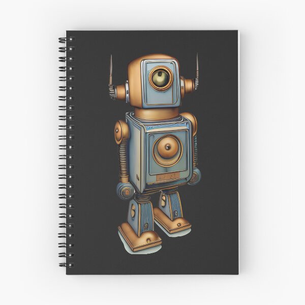 Item preview, Cute cartoon retro robot 2 designed and sold by SorohanMedia.