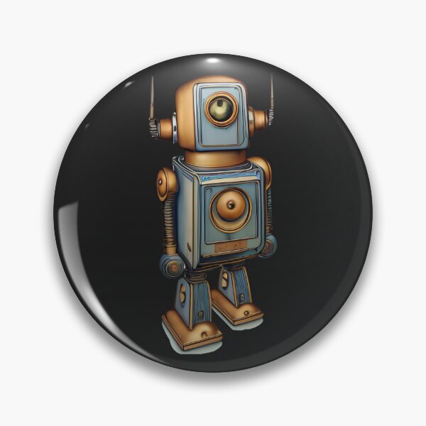 Item preview, Cute cartoon retro robot 2 designed and sold by SorohanMedia.