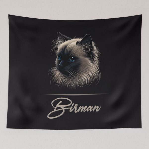 Item preview, Birman Portrait designed and sold by Best-Breeds.