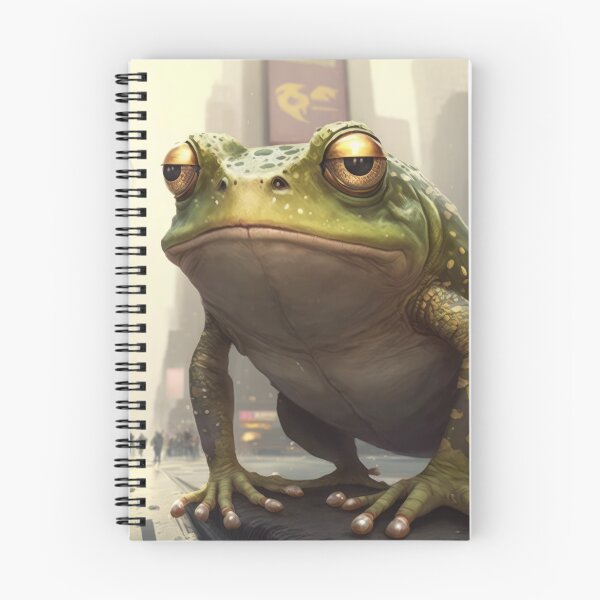 Item preview, Unimpressed Frog - Gigantic in City  designed and sold by ArtificialEye.