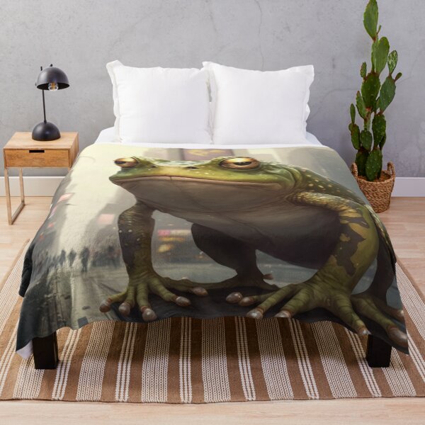Item preview, Unimpressed Frog - Gigantic in City  designed and sold by ArtificialEye.