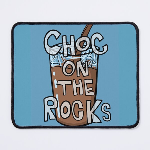 Item preview, Choc On The Rocks - An Ode to Chocolate Milk and Ice designed and sold by xtrasaussy.