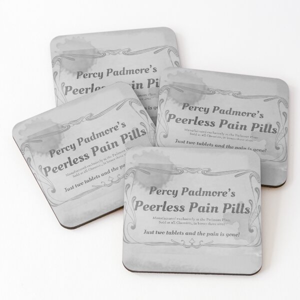 Item preview, Percy Padmore's Peerless Pain Pills designed and sold by HauntedBay.