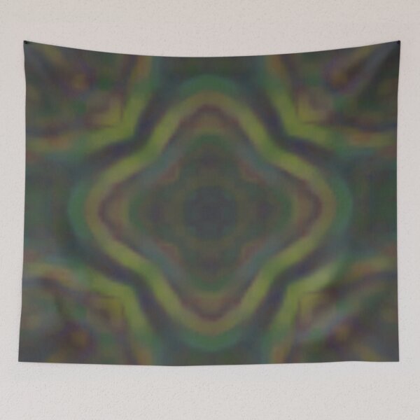 Item preview, Gold Hippie Mandala Design Abstract Flower Power designed and sold by kattakitty.