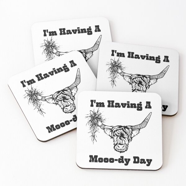 Item preview, Mooody Day Highland designed and sold by ThorHavenFarm.