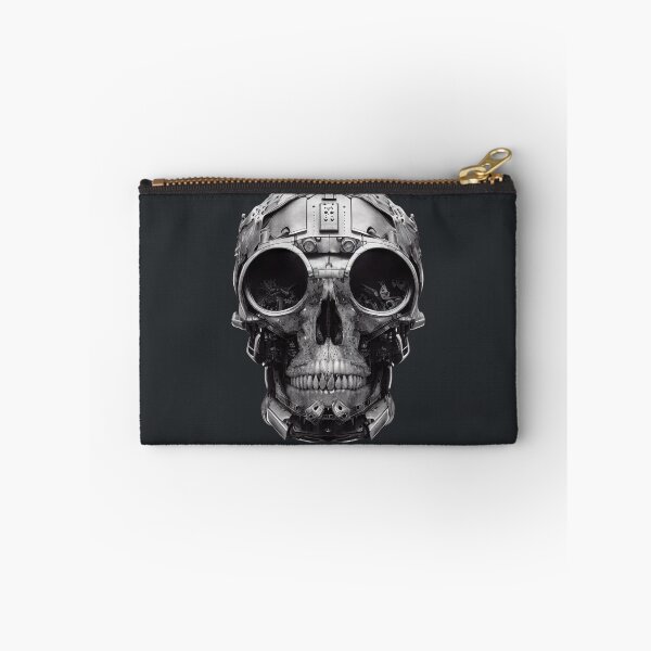 Item preview, Terminator Inspired Vintage Soulless Cyborg Skull with Ai Art designed and sold by ArtificialEye.