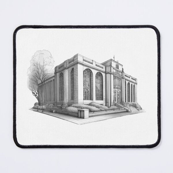Item preview, Architectural sketch designed and sold by UrbanHedgehog.