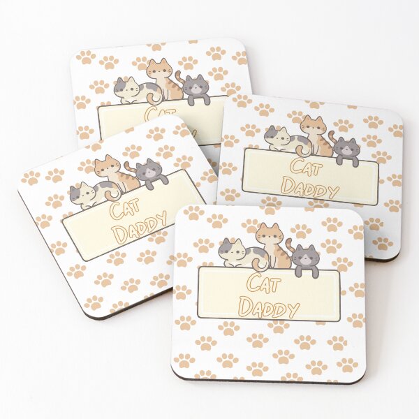 Item preview, Cat Daddy Vintage Eighties Style Cat Retro Distressed sticker designed and sold by r1bbit.