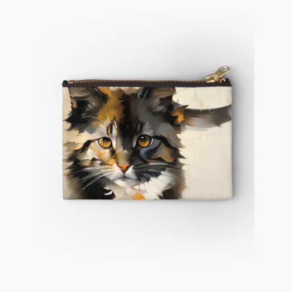Item preview, Feline Majesty: A regal kitty oil painting designed and sold by KH-GardenEden.