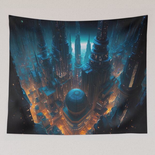 Item preview, Megalopolis Alien 01 designed and sold by MartianBunnyH.