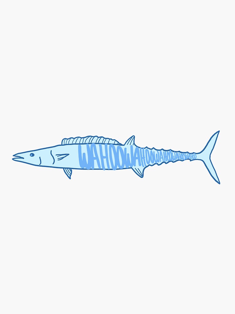 Wahoo Fish Stickers for Sale