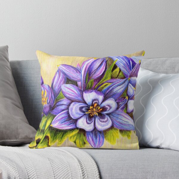 Item preview, Blue Columbine II: Abstract designed and sold by AMBnatureprints.