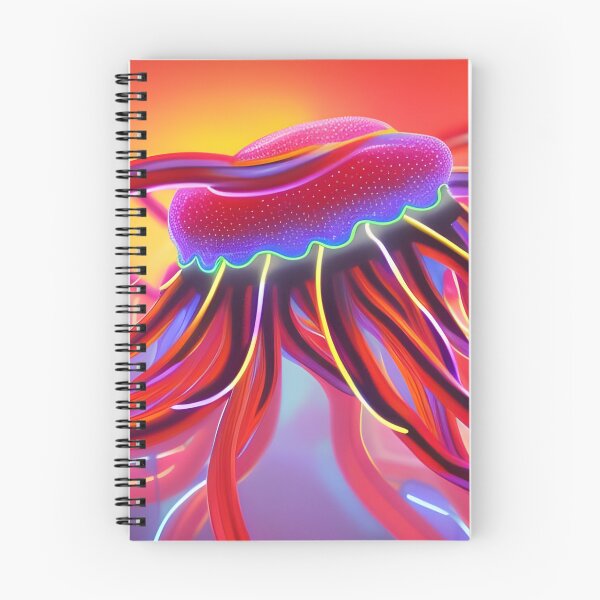 Item preview, Neon Electric Jellyfish  designed and sold by ARTificentPR.