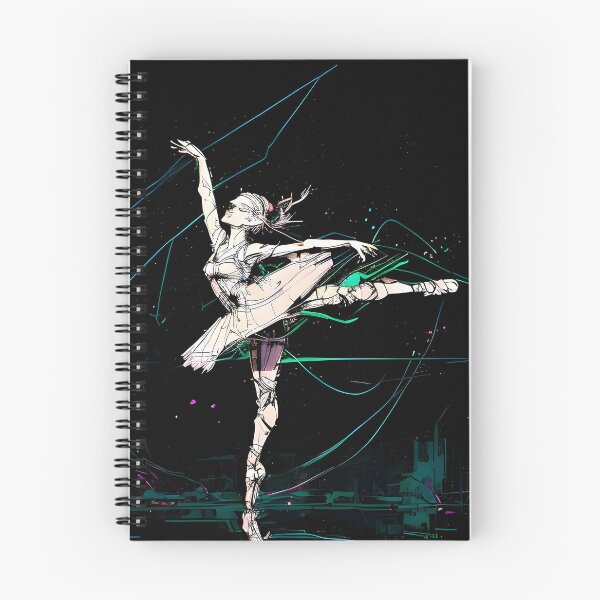 Item preview, Ballet Dancer Inkpunk Style  designed and sold by Awesome Things.