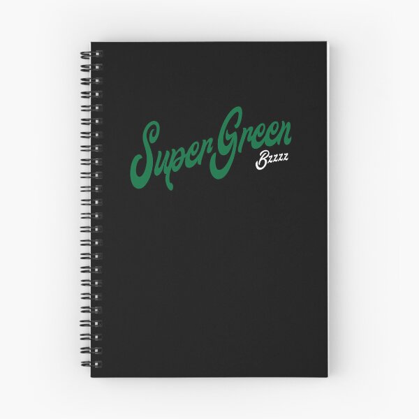 Item preview, SUPER GREEN. BZZZZ. GREEN/WHITE. designed and sold by 5hertz.