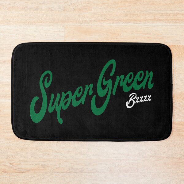 Item preview, SUPER GREEN. BZZZZ. GREEN/WHITE. designed and sold by 5hertz.