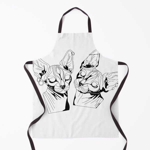 Item preview, Sphynx cats tattoo designed and sold by SoykAart.