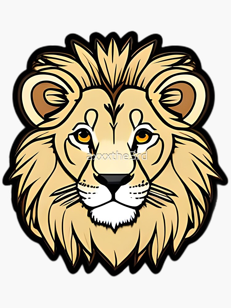Leo Lion Zodiac Astrology Sign Vinyl Decal Sticker – FineLineFX Vinyl Decals  & Car Stickers