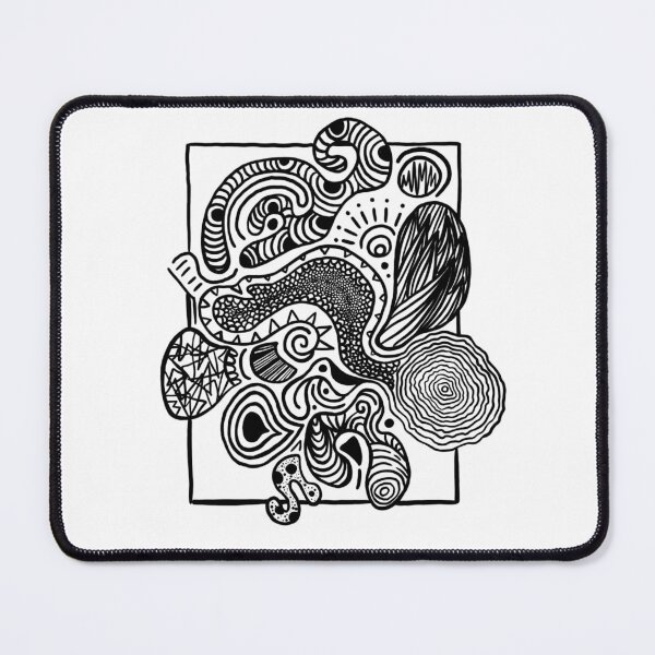 Item preview, Framed Zentangle Doodle  designed and sold by xtrasaussy.