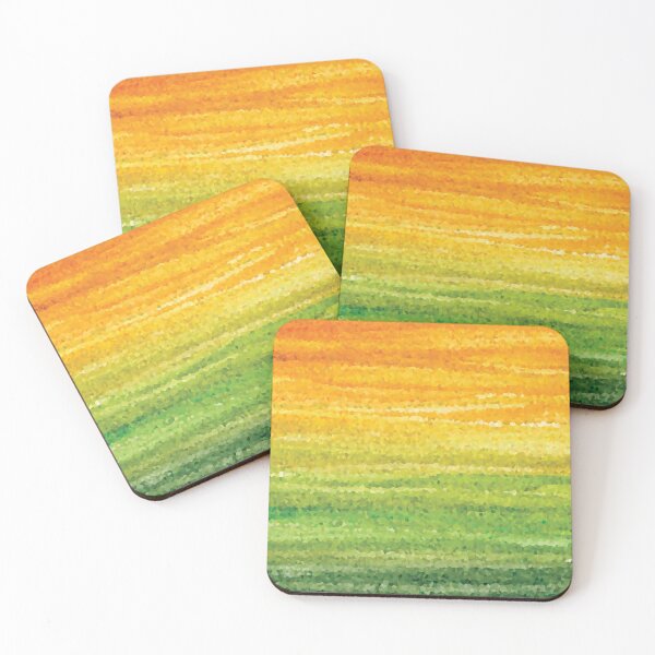 Item preview, Yellow Green Crystallized Landscape designed and sold by Alexandria Levin.