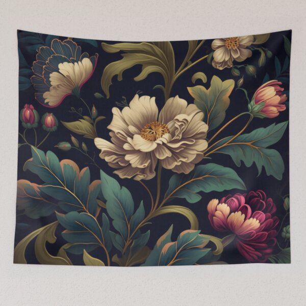 Item preview, Unique Floral Pattern designed and sold by Burnout (⌣_⌣).