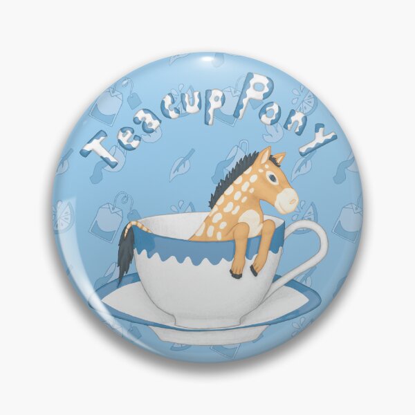 Item preview, Teacup Pony - Hyracotherium Pony designed and sold by Spunwheel.