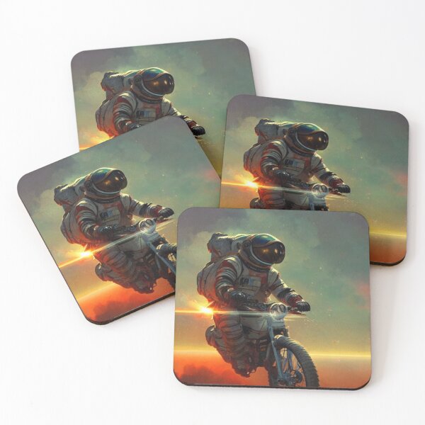 Item preview, Astronaut Riding a Motorcycle designed and sold by Space-Wear.