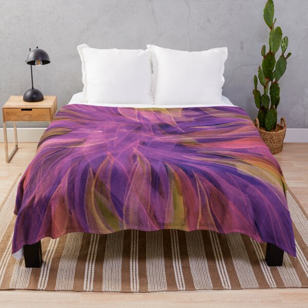 Item preview, Purple Sunflower Twirl designed and sold by Alexandria Levin.