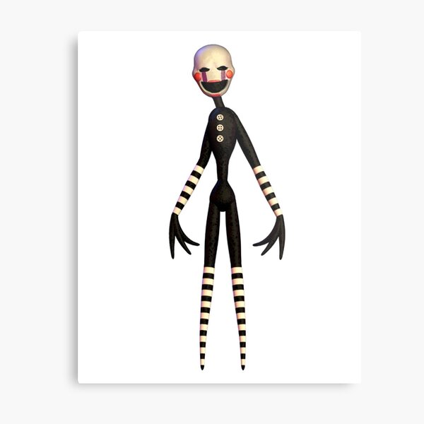 puppet, FNAF Metal Print by heartfeltdesigns by Telahmarie