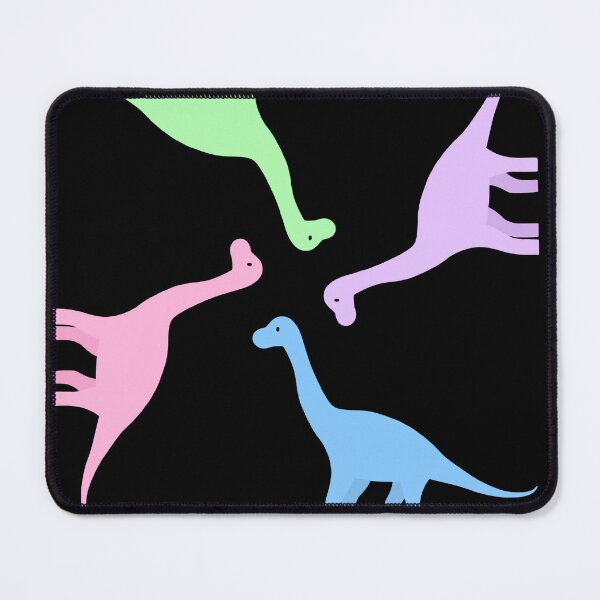 Item preview, Neon brachiosaurus print designed and sold by Cozy-Rose.