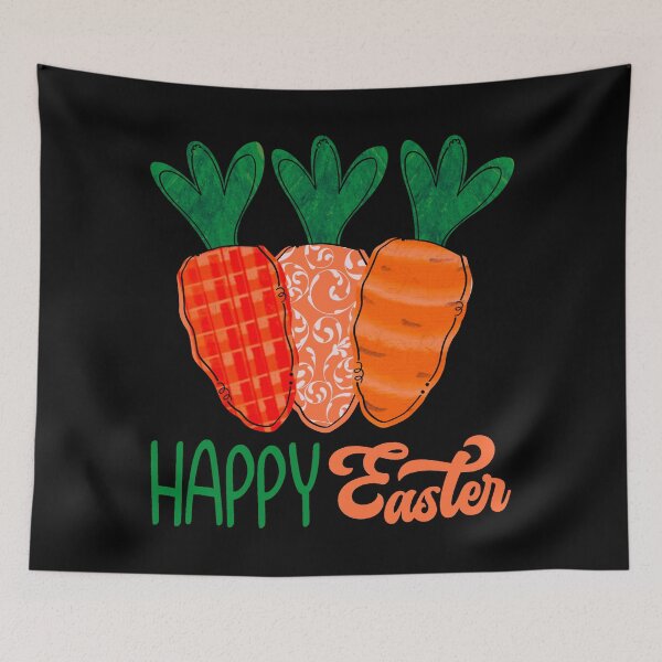 Item preview, Happy Easter Carrots designed and sold by GL Digital Artwork .