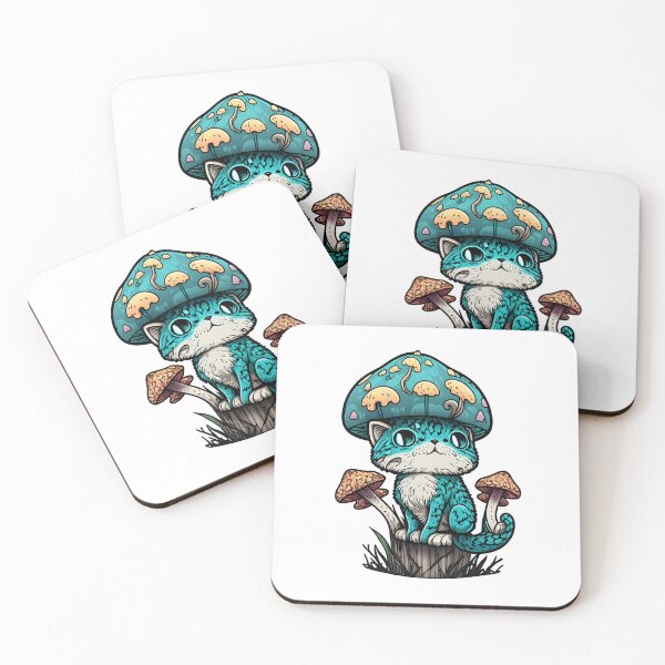 Item preview, Mushroom Cat designed and sold by VocalEchoes.