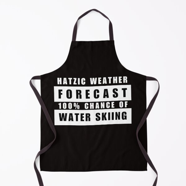Item preview, Hatzic Lake Weather Report Water Ski Slalom Skier designed and sold by HatzicTshirts.