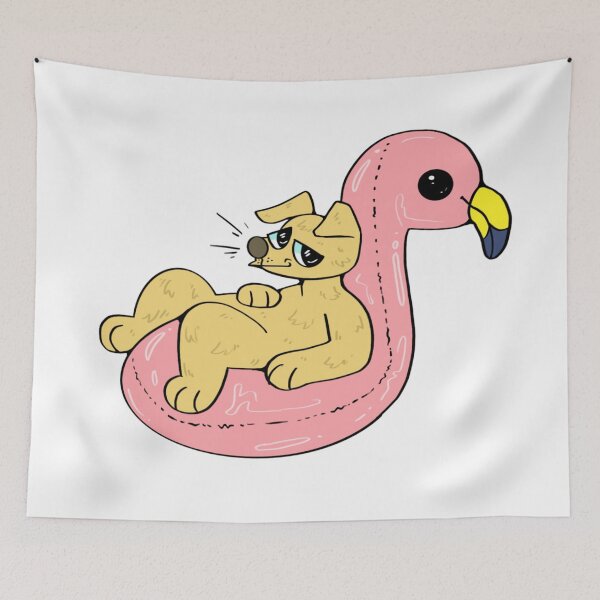 Item preview, Summer Time Fun Flamingo Floatie designed and sold by itspeepoh.