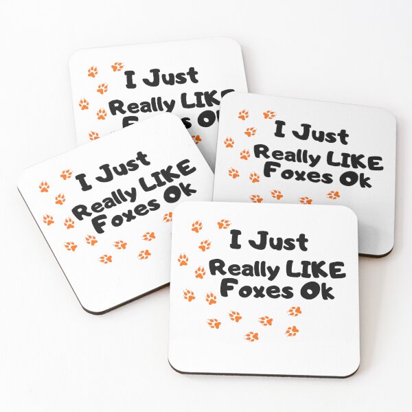 Item preview,  I Just Really Like Foxes Ok funny designed and sold by smilup.