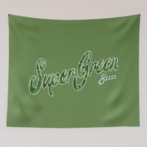 Item preview, SUPER GREEN. BZZZZ. GREEN/WHITE OUTLINE/CAMO. designed and sold by 5hertz.
