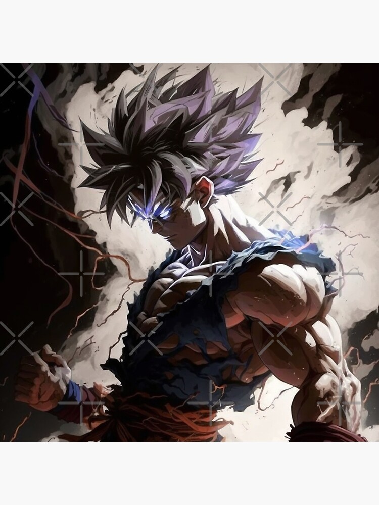 Dragon Ball Super Goku ultra super sayan god | Metal Print