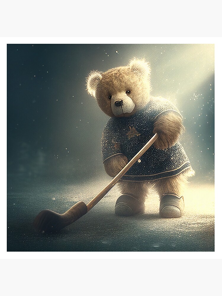 Hockey deals teddy bear