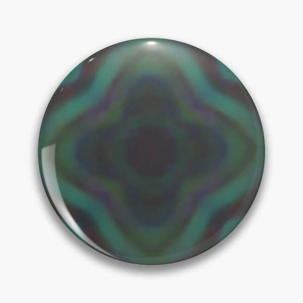 Item preview, Aqua Blue Green Hippie Mandala Design Abstract Flower Power designed and sold by kattakitty.