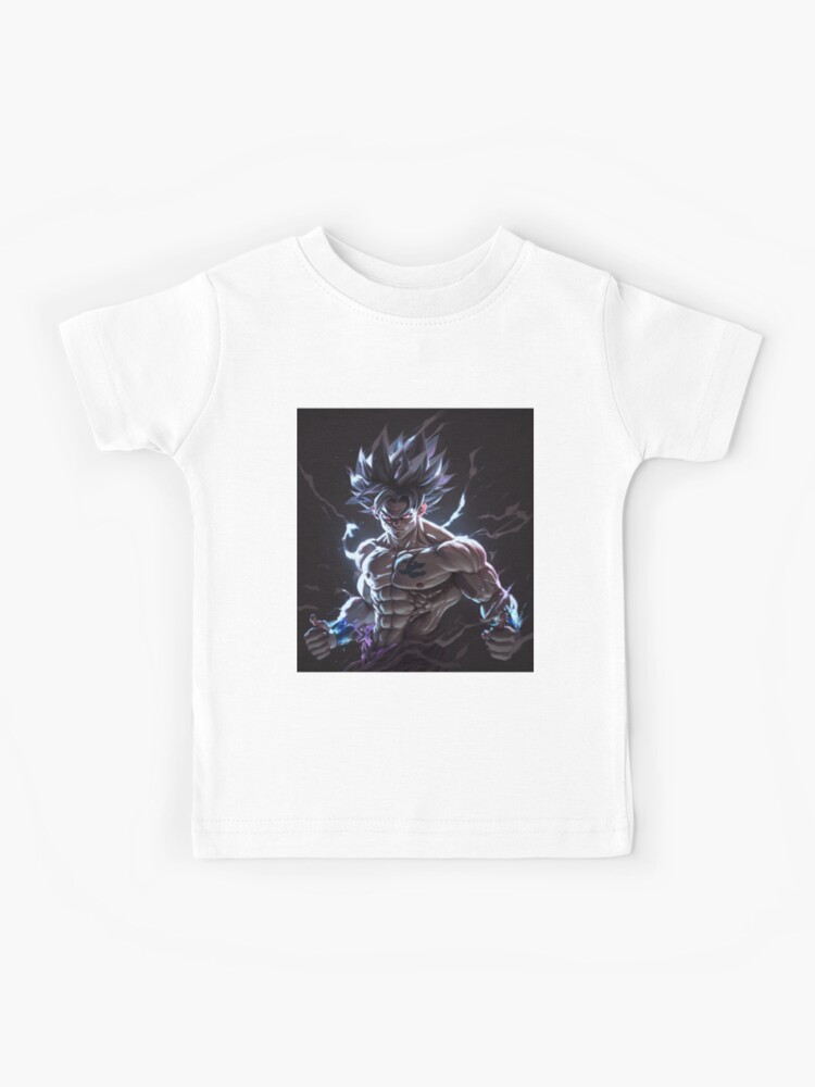 Dragon Ball Super Goku ultra instinct 3d wallpaper art | Kids T-Shirt