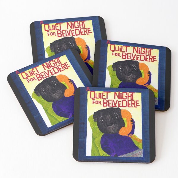 Item preview, Guinea Pigs and Books - A Quiet Night for Belvedere designed and sold by Guinea Pigs and Books.