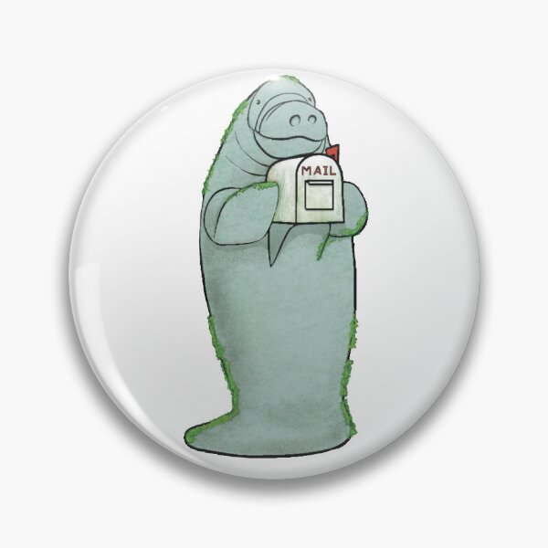 Item preview, Manatee mail box designed and sold by Corrah Vanwingen.
