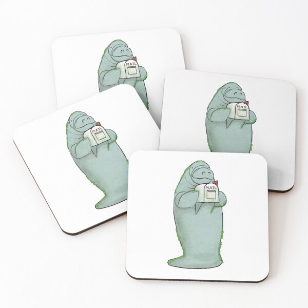 Item preview, Manatee mail box designed and sold by Corrah Vanwingen.