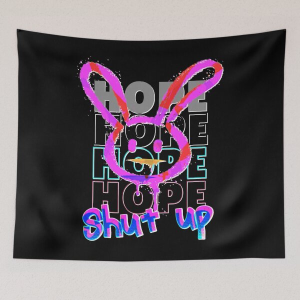 Item preview, Cool no hope graffiti rabbit. designed and sold by AEROSPACE-IND.