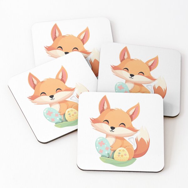 Item preview, Cutie Orange Sweet Fox Easter designed and sold by MikAImageShop.