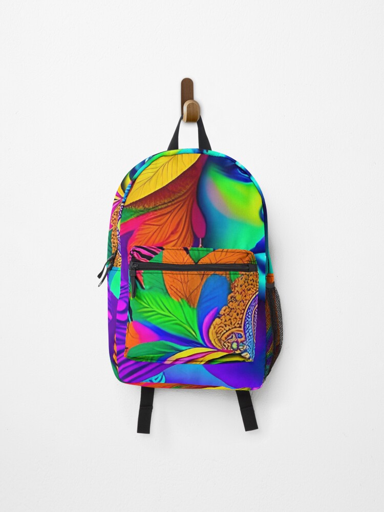 Thumbnail 1 of 3, Backpack, Psychedelic digital designed and sold by RuiFernandes.