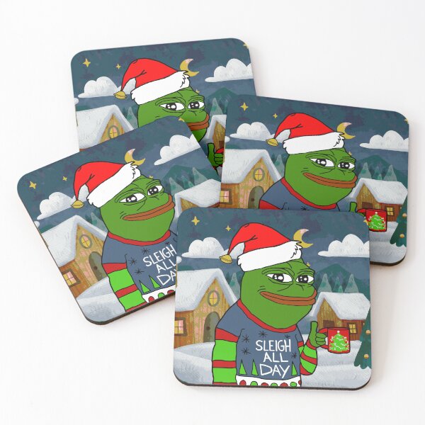 Item preview, Pepe Sleigh All Day Christmas Sweater designed and sold by Slav-Art.