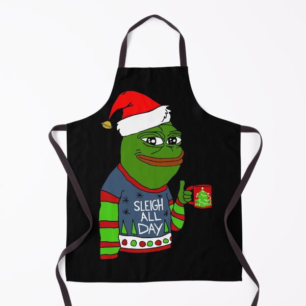 Item preview, Pepe Sleigh All Day Christmas Sweater designed and sold by Slav-Art.