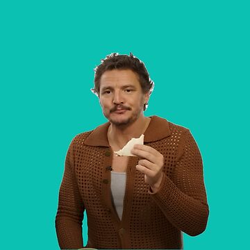 Artwork thumbnail, Pedro Pascal eats a sandwich... by iamwickedz